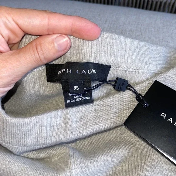 ralph lauren // black label cashmere blend pull on pants nwt - Picture 3 of 8